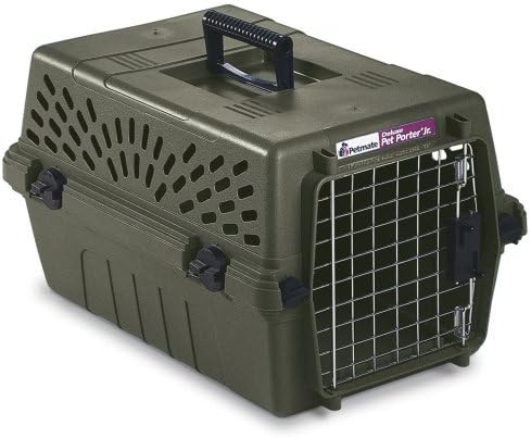 Petmate Deluxe Pet Porter Jr Kennel, Small, Moss Bank