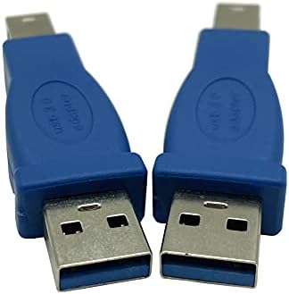 Dafensoy USB 3.0 מתאם, USB זכר ל- USB B הדפס זכר, המשמש למדפסות, סורקים, כוננים קשיחים חיצוניים, צגים וכו '