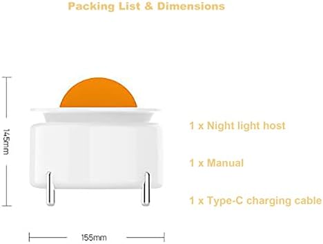 מטען אלחוטי מנורת לילה מוסיקה, מטען אלחוטי מהיר של 15 וואט לאייפון סמסונג, מנורת מגע ליד המיטה 3