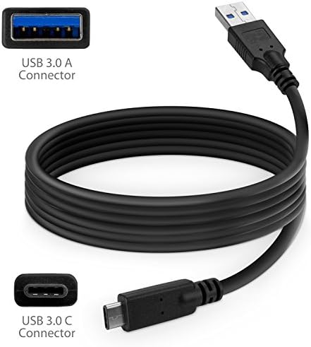 כבל Goxwave תואם לטון LG FP8 FP8 - DirectSync - USB 3.0 A עד USB 3.1 סוג C, USB C מטען וכבל סנכרון עבור LG טון