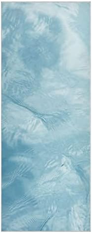 שמיכת יוגה אוונטנץ 'כחולה-שמי-מים-מגבת מגבת יוגה מגבת מגבת