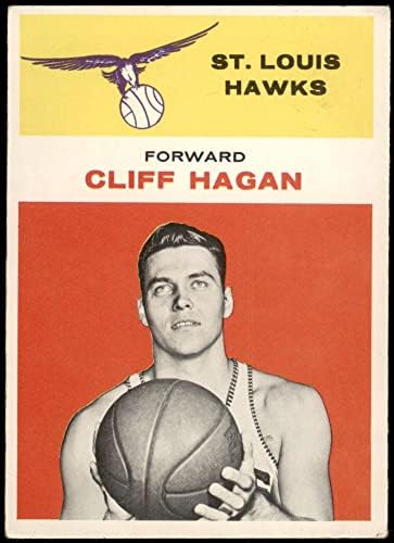 1961 FLEER 18 CLIFF HAGAN ST. LOUIS HAWKS VG HAWKS KENTUCKY