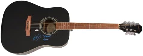 ג 'יימו ובוץ' משאיות חתמו על חתימה בגודל מלא גיבסון אפיפון גיטרה אקוסטית עם ג 'יימס ספנס אימות ג' יי. אס. איי.