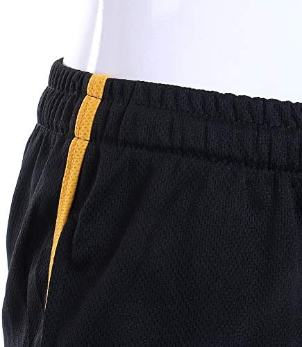 מכנסי פיתוח גוף של ליסנריין של ליסנריין אימון מהיר אימון יבש ריצה אימונים מצוידים מכנסיים קצרים עם