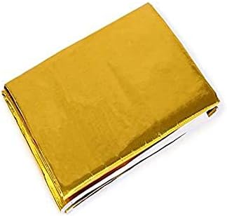 Mishimoto MMHP-GRB-2424 מחסום רפלקטיבי זהב עם דבק, 24 x 24