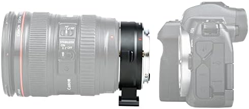 EF-EOS R אוטומטית עדשת העדשה של מתאם מתאם טבעת ממיר תואם למצלמת Canon EF/EF-S ל- Canon EOS R3 R5 R6 R6 RP