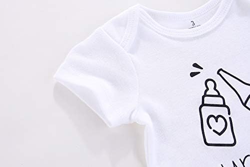 Winzik Happy's יום האב הראשון של האב התינוק בגד גוף תלבושת רומפר בגדים לילדה יילוד ילד תינוק