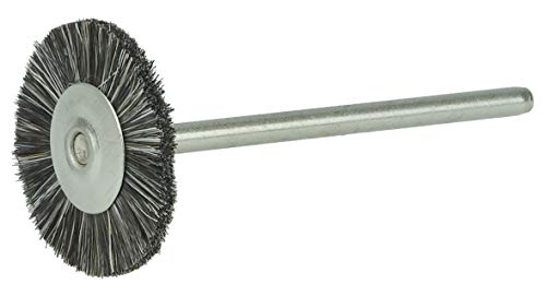 Weiler 26042 3/4 גלגל מיניאטורי, מילוי שיער רך, גבעול 3/32, מיוצר בארצות הברית