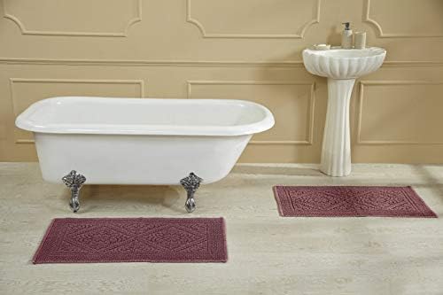 מגמות טובות יותר קולקציית שטיפת אבן נצחית היא שטיח אמבטיה רך במיוחד, קטיפה וסופגת כותנה בצבעים