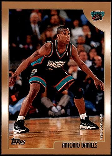 1998 Topps 168 Antonio Daniels Vancouver Grizzlies NM/MT Grizzlies Bowling Green