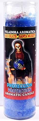 12 חתיכות נרות קוקטייל הגנה מוות קדוש-סנטה מוארט פרוטקוניה