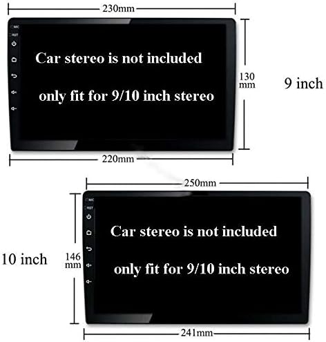 9 אינץ רכב רדיו פאשיה מסגרת עבור מאזדה 7 2008~2015 נאבי נגן פנל דאש ערכת התקנה סטריאו מסגרת לקצץ לוח