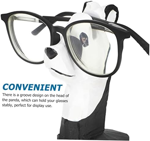 משקפי שמש דוכן תצוגת שולחן עבודה דקור משרד דקור משקפיים משרתי עץ גילוף משקפיים סטנד חמוד משקפי שמש דוכן