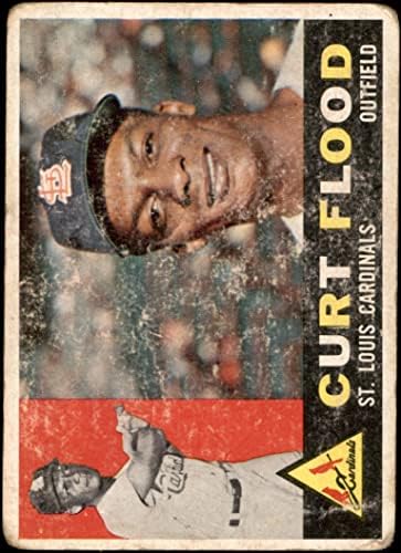 1960 Topps 275 Curt Flood St. Louis Cardinals Cardinals