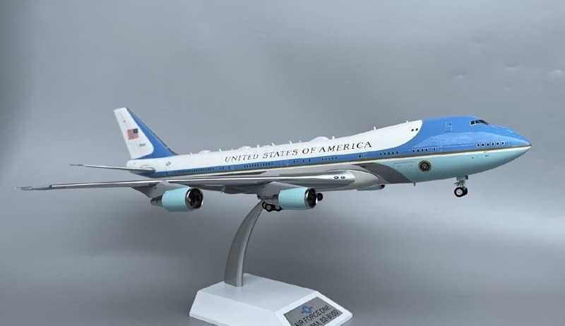 חיל האוויר של USAF INFLIGHT 1 עבור בואינג 747-200 VC-25A 28000 1/200 מטוסי דיאסט דגם שנבנה מראש