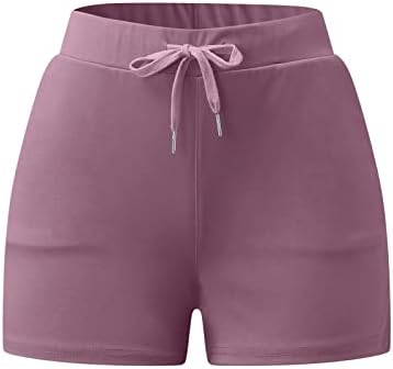 מכנסי אימון של Beuu Womens Womens Running Sport Stallic Active Active Short