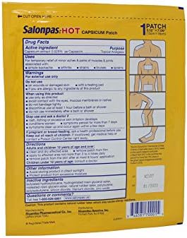 תיקון Capsicum חם של סלונפס - 10 פאק - חסוך $$$!