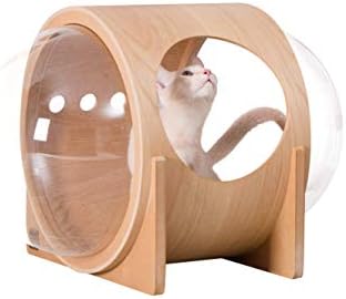 חללית מייזו אלפא, מיטת חיות מחמד חמימה ונעימה לחתול וכלב, ריהוט מעוצב, עשוי עץ
