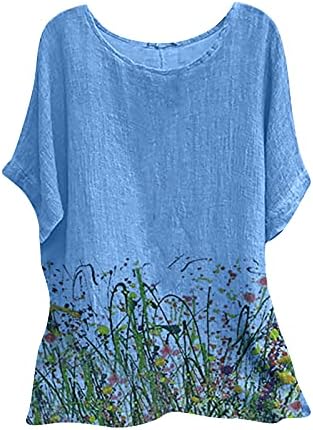 צמרות קיץ של LytryCamev לנשים בכושר רופף טופיות נשים אופנה חולצות חמודות קצרות/שרוול ארוך חולצות חולצות