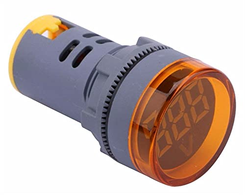תצוגת LED LED MGTCAR דיגיטלית מיני מתח AC AC 80-500V מתח מתח מד בודק וולט צג לוח אור
