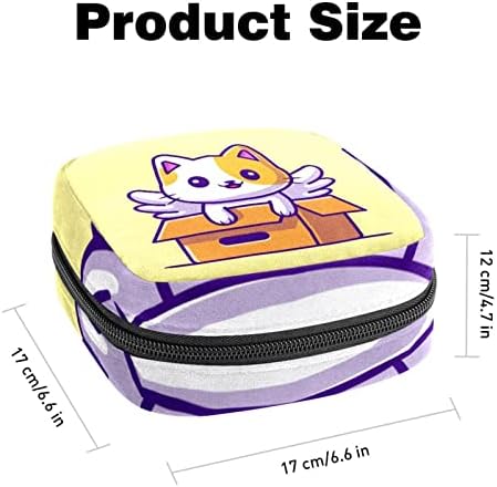 מפית סניטרית אחסון שקיות סיעוד כרית מחזיק חמוד חתול חד קרן לשחק תיבת נייד תקופת ערכת תיק נשי מוצר פאוץ עבור