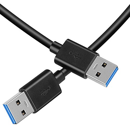 JYJZPB USB 3.0 A לכבל, USB זכר לכבל זכר כבל USB 5ft/1.5M כבל USB להעברת נתונים, מקרר מחשב נייד,