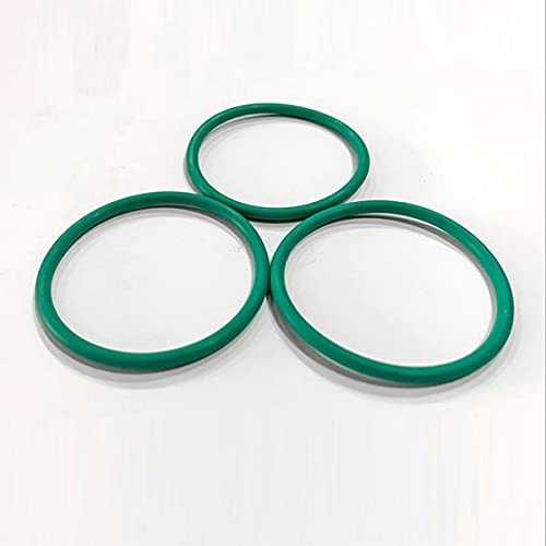 טבעת גומי פלואור O 93 ממ OD 3.5 ממ רוחב FKM איטום עגול איטום אטם אטם טבעת טבעת O-Rocet, ירוק, חבילה של 50