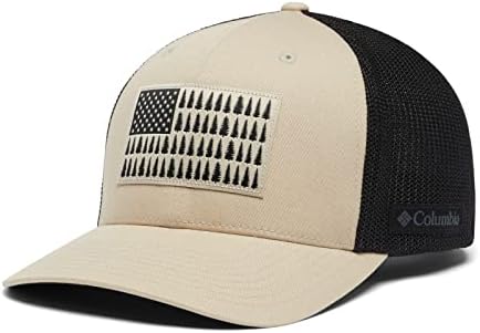 כובע כדור רשת דגל עץ קולומביה-כתר גבוה