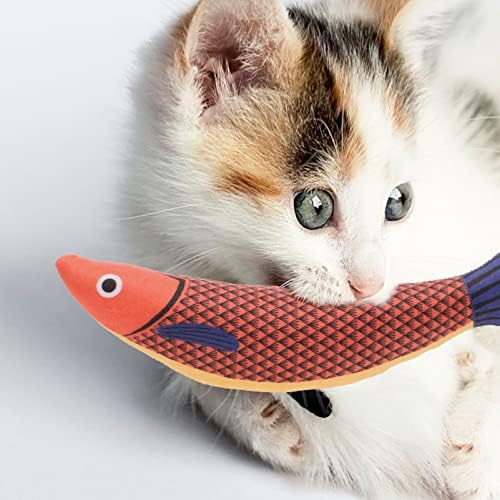 צעצועים לחתול צעצועים לחתול של חיות חתול צעצועים קטנים לחתול דגים קטנים חתול ממולא צעצועים לחתול צעצועים לחתוך