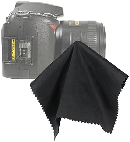 צילום מצלמה עדשת ניקוי 50 גיליון רקמות נייר חבילה עם שחור סיבי עדשת ניקוי בד, 80
