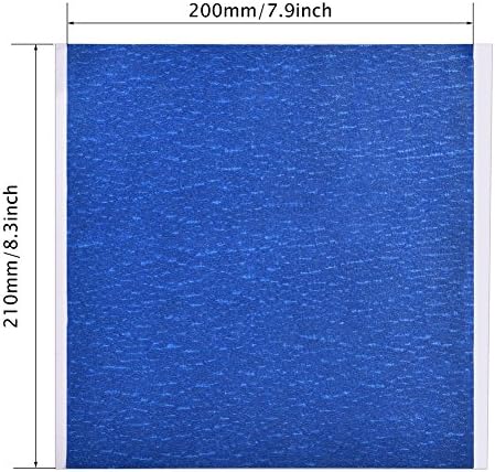 3ד מדפסת מחומם מיטה כחול גבוהה טמפרטורת קלטת, 5 יחידות 210 איקס 200 ממ לחץ רגיש דבק מדבקת קלטת עבור 3ד