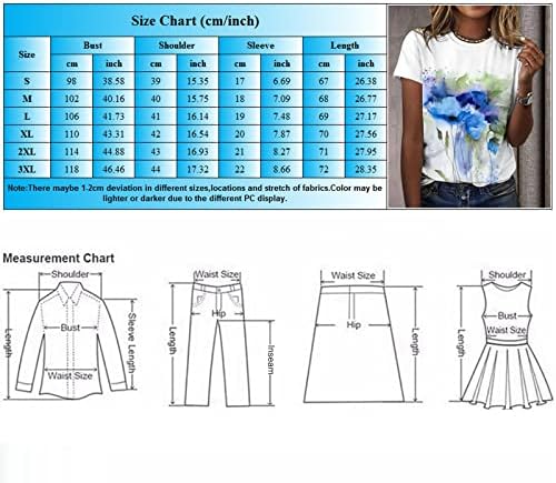 חולצות שרוול קצר לנשים נשים גרפיות חולצות טייז גדולות