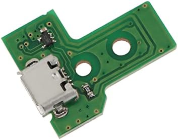 4 PCS JDS-030 ממשק החלפת לוח החלפת טעינה מכלול יציאה תואם לתיקון PS4 חלק מיקרו USB מתאם מטען מטען.
