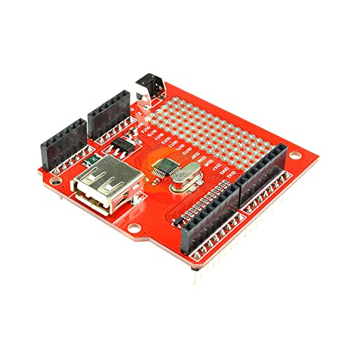 לוח הרחבת מגן PCB מארח USB עבור Arduino Mega Red