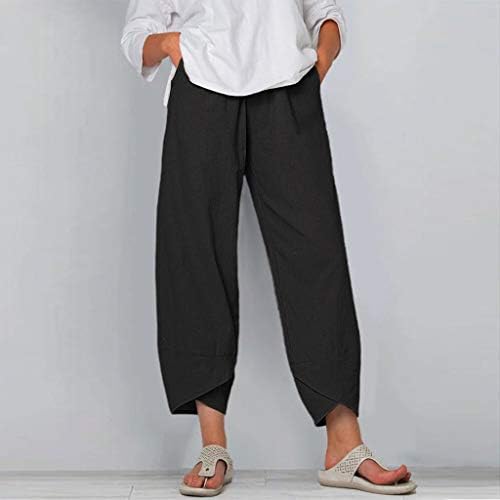 גותי נשים מותניים גבוהות מותניים קלות טיולים קלים משקל חיצוני מכנסי טרנינג מכנסי טרנינג בצד כיס קצוץ מכנסי מטען