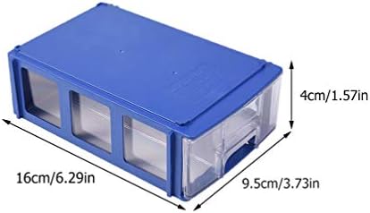 קבילוק נעל אחסון סל 2 יחידות פלסטיק חלקי אחסון תיבת ארון אחסון קופסות עם תאים לגיבוב מגירת סגנון עבור רכיב קטן