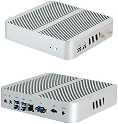 מחשב מיני ללא מאוורר, מחשב מיני, מחשב מיני חלונות 10 מחשב עם אינטל איי3 8145 יו 8140 יו מעבד ליבה