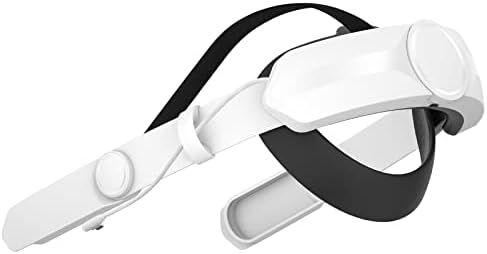 רצועת ראש של PonyWalk עם חבילת סוללות עבור Oculus Quest 2, 6000mAh מובנה הרחב 5 שעות זמן משחק נוח