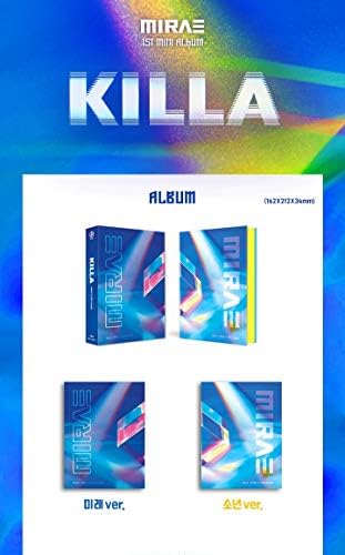 Mirae Killa 1 אלבום מיני גרסה עתידית CD+1P פוסטר+פוטו פוטו+1P Photocard+1P כרטיס עמידה+1p פוסט+1p כרטיס