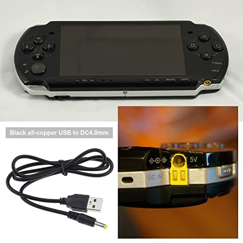 מטען 2 PCS כבל כבל הכבלים החלפת כבל תואם ל- Sony PSP 1000 2000 3000 סדרה מתאימה למצלמת רצועת LED מחברת