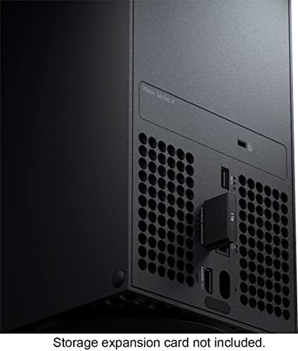 Microsoft Xbox Series X 1TB קונסולת המשחקים SSD - בקר שחור נוסף, 8x ליבות ZEN 2 מעבד, 12 TFLOPS. RDNA