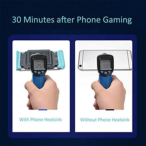 FZZDP טלפון נייד מקרר כף יד רדיאטור אחיזה תמיכה בטלפון מחזיק מאוורר קירור קירור עמדת שידור חי של המשחקים