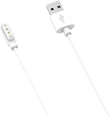 תואם למטען Cosmo JRTrack 2, Lamshaw מגנטי USB טעינה כבלים החלפת כבלים כבל תואם ל- Xplora x5 Play/Cosmo