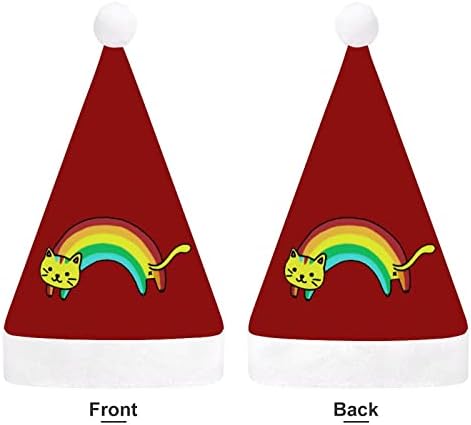 קשת חתול חג המולד כובעי בתפזורת מבוגרים כובעי חג המולד כובע לחגים חג המולד ספקי צד