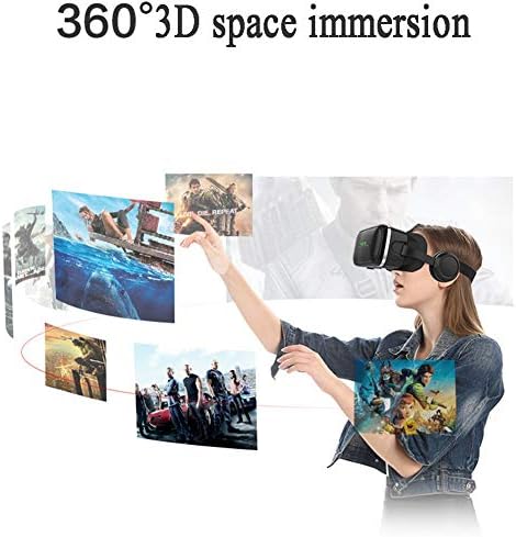 משקפי VR חדשים All-in-One Blu-ray קסדה חכמה 3D משקפיים מציאות מדומה של 100 ° שדה ראייה Panoramic VR