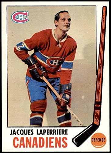 1969 Topps 3 Jacques Laperriere Montreal Canadiens NM Canadiens
