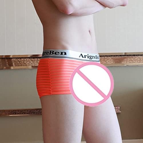 מכנסי בוקסר לגברים BMISEGM מכנסיים קצרים תחתונים של גברים תחתונים סקסית מכנסיים קצרים תחתונים תחתונים