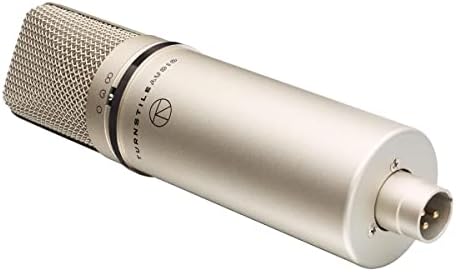 קרוסלה אודיו קונקורס סדרת טק1100 רב דפוס קרדיואיד הקבל מיקרופון, גדול סרעפת עבור הקלטה קולית, פודקאסטים,