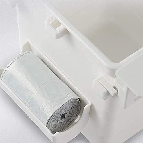 פח אשפה אשפה סל שינה סל אשפה סל לבית משרד מטבח אמבטיה אשפה יכול / לבן / רגיל דגם