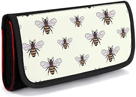 דבורים נושאות תיק עבור תיק אחסון נסיעות מגן עם חריצי כרטיס משחק